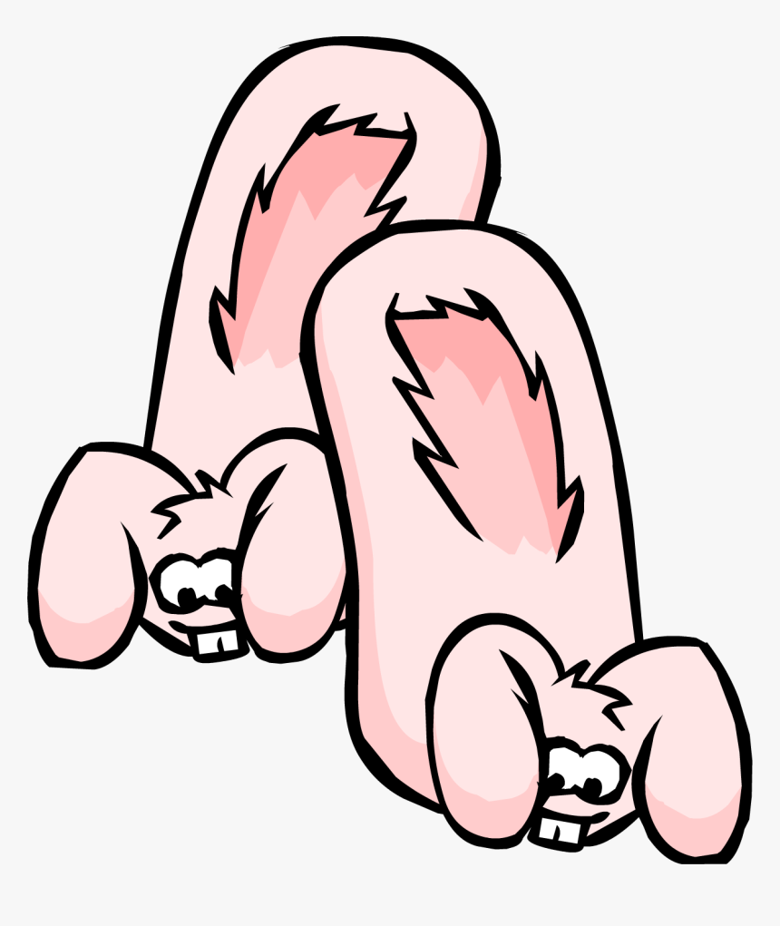 Rabbit Clipart Slipper - Bunny Slippers Club Penguin Rewritten, HD Png Download, Free Download