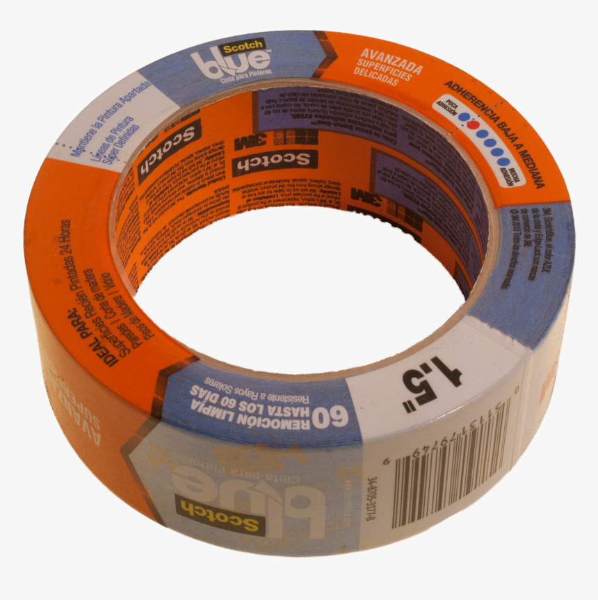 Blue Painters Masking Tape 1 1/2 X 40ft New - Label, HD Png Download, Free Download