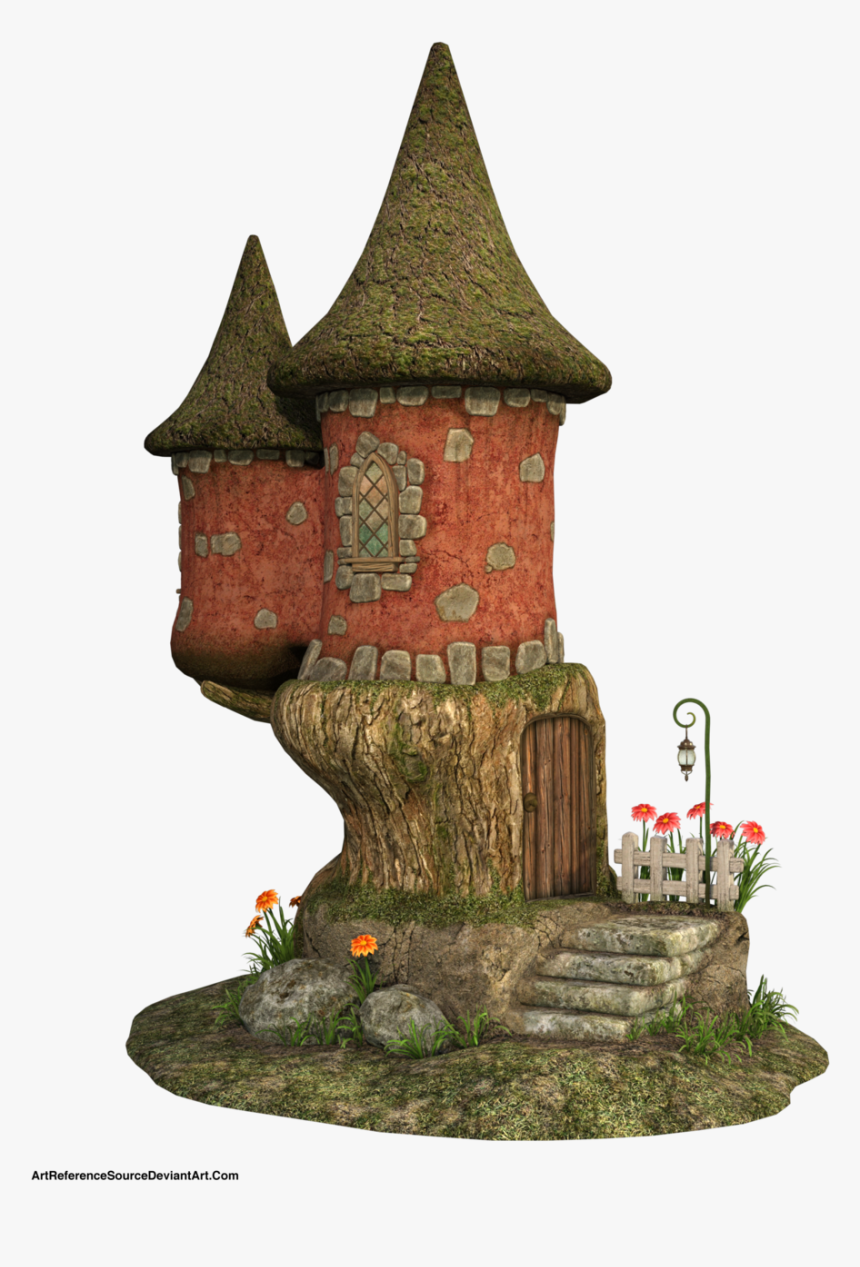 Fairies And Fairy House - Fairy House No Background, HD Png Download, Free Download