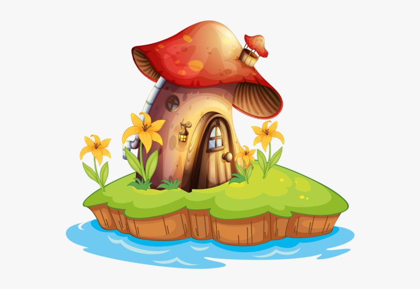 Clipart Home Garden - Fairy Tale Cartoon, HD Png Download, Free Download