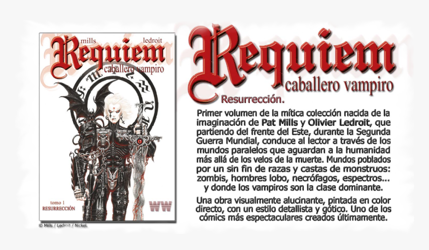 Requiem Chevalier Vampire, HD Png Download, Free Download