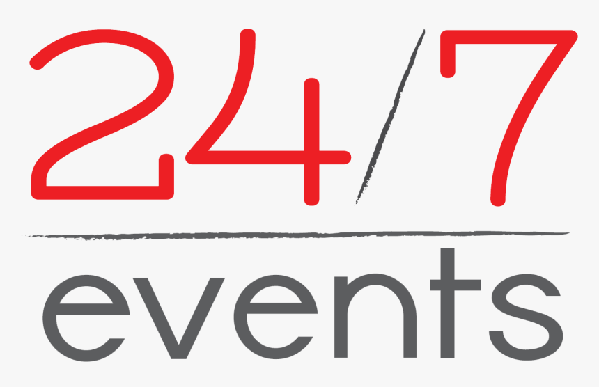 24/7 Events - 24 7 Events Logo, HD Png Download, Free Download