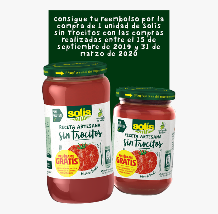 Solic Receta Artesana Sin Trocitos, HD Png Download, Free Download