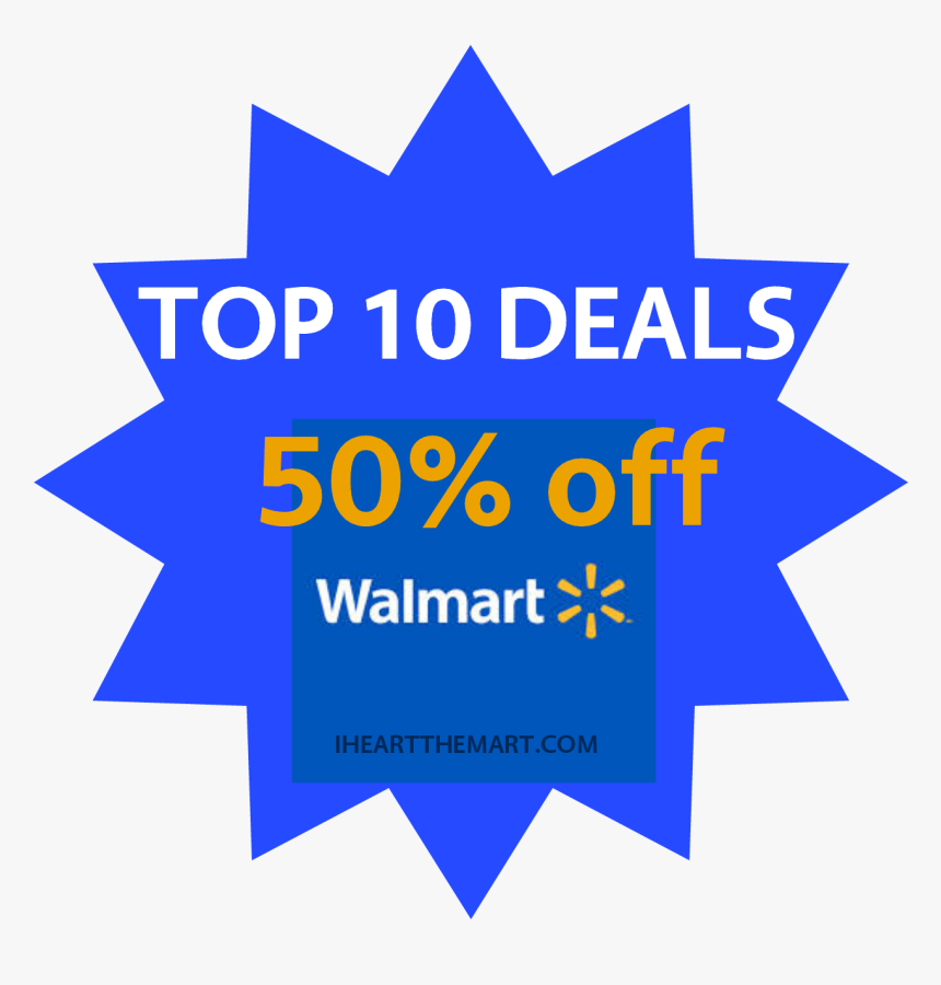 Top 10 Deals 50off - Walmart, HD Png Download, Free Download