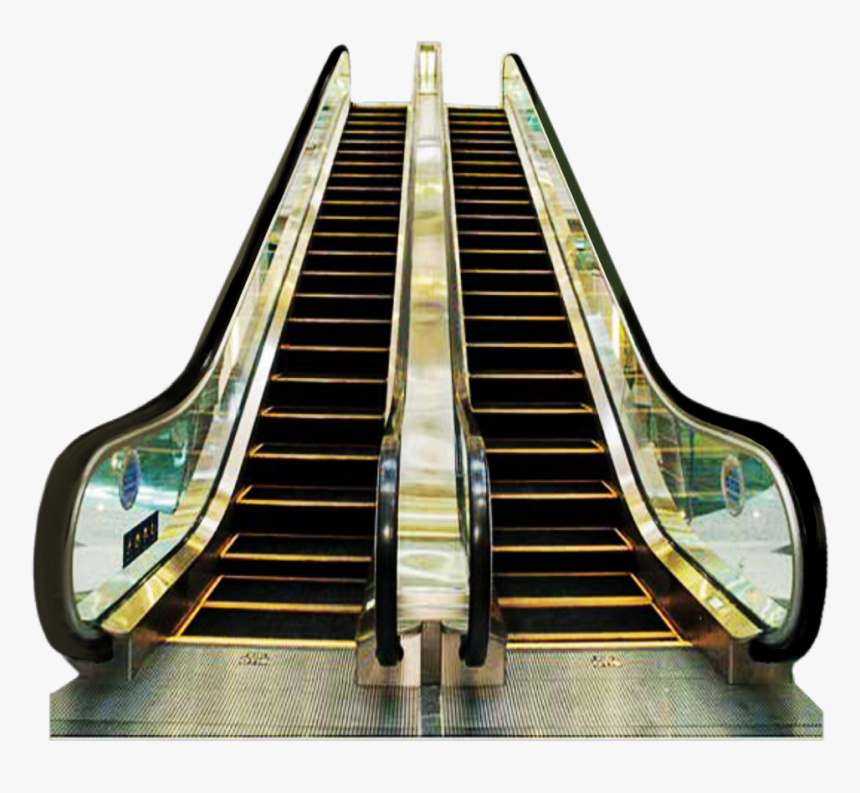 Transparent Escalator Clipart - Escalators At The Mall, HD Png Download, Free Download