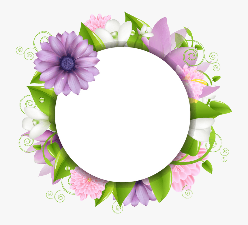 Flower Picture Borders, HD Png Download, Free Download