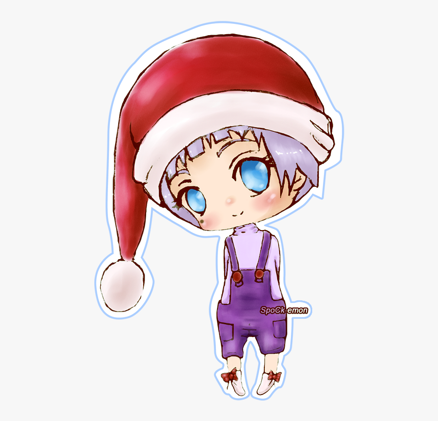 Ai In Santa - Chibi Christmas Hat, HD Png Download, Free Download