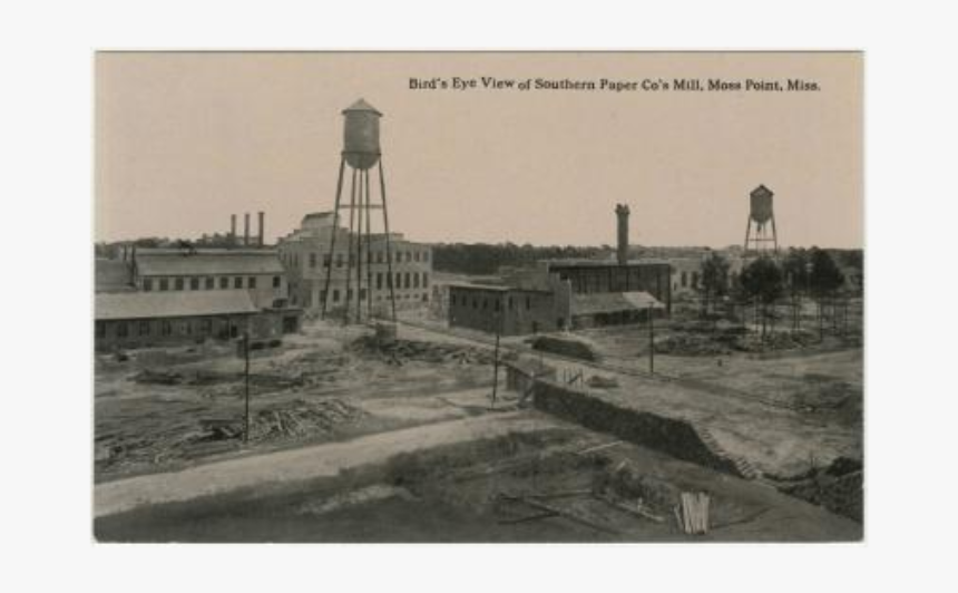 Southern Paper Mill, Moss Point, Ms - History Of Moss Point Ms, HD Png Download, Free Download
