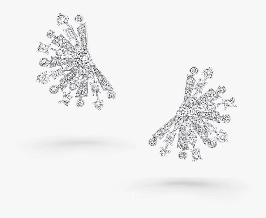 Stud Earrings Diamond, HD Png Download, Free Download