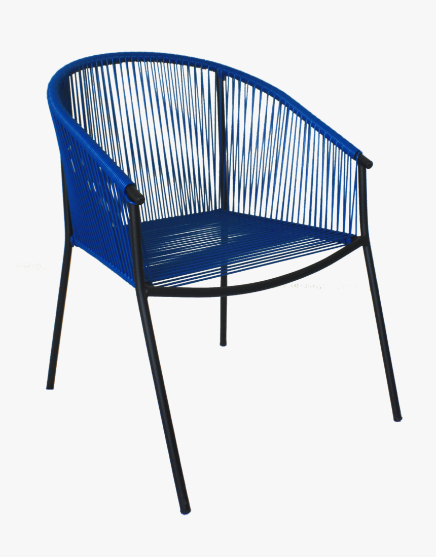 Silla Azul Rey Tipo Acapulco - Chair, HD Png Download, Free Download