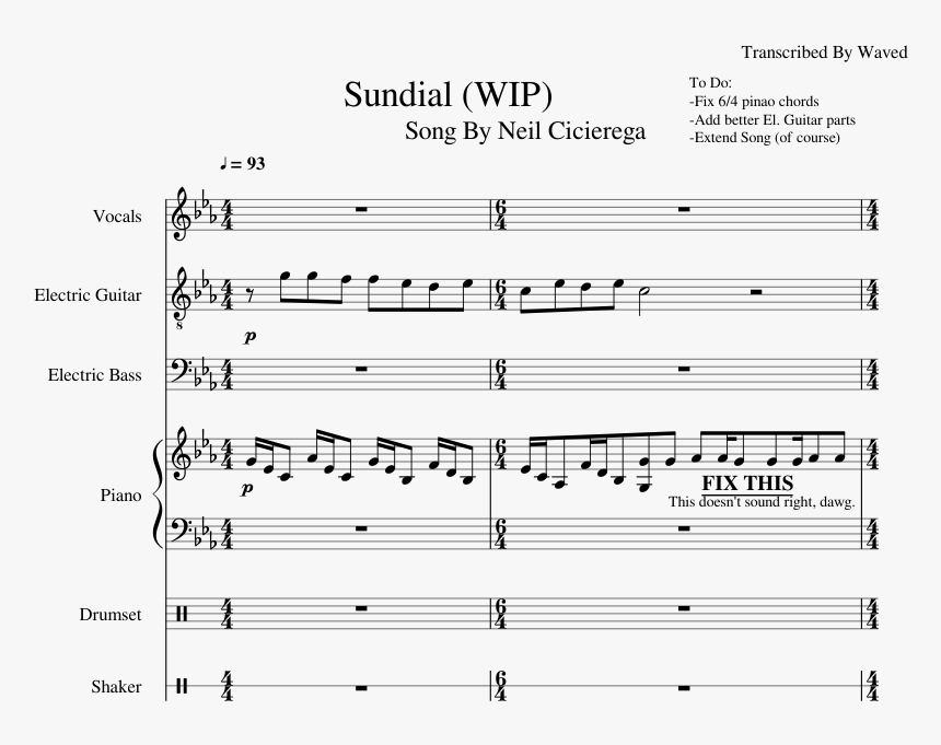 Daredevil Theme Sheet Violin, HD Png Download, Free Download