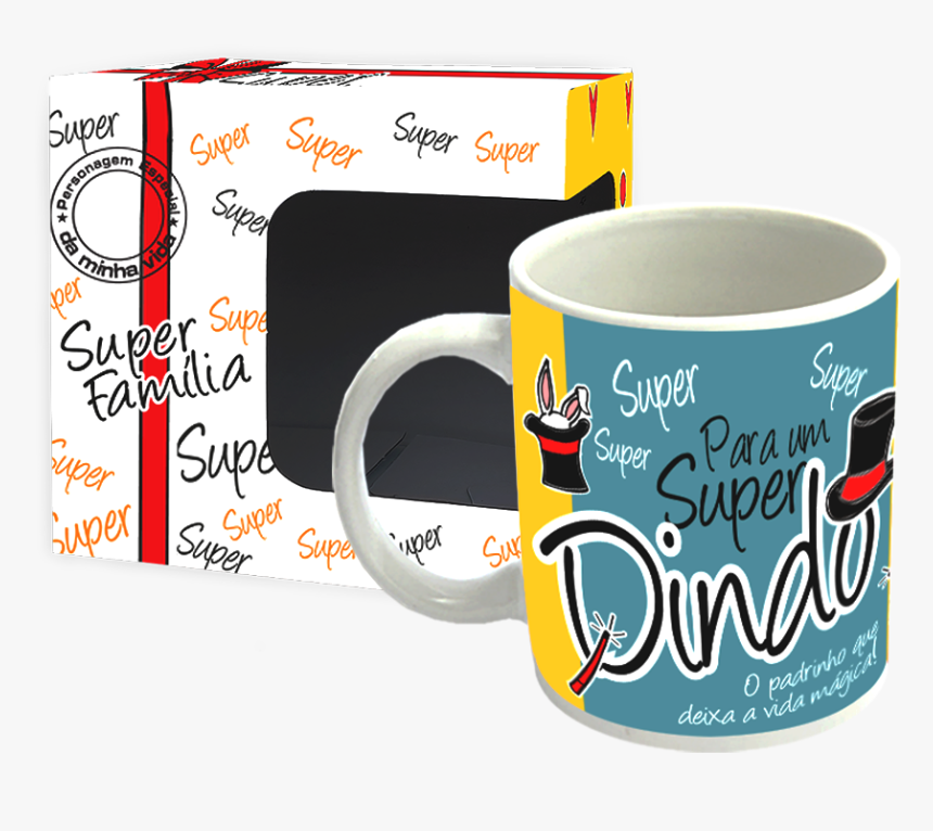 Caneca - Super Dindo - Coffee Cup, HD Png Download, Free Download