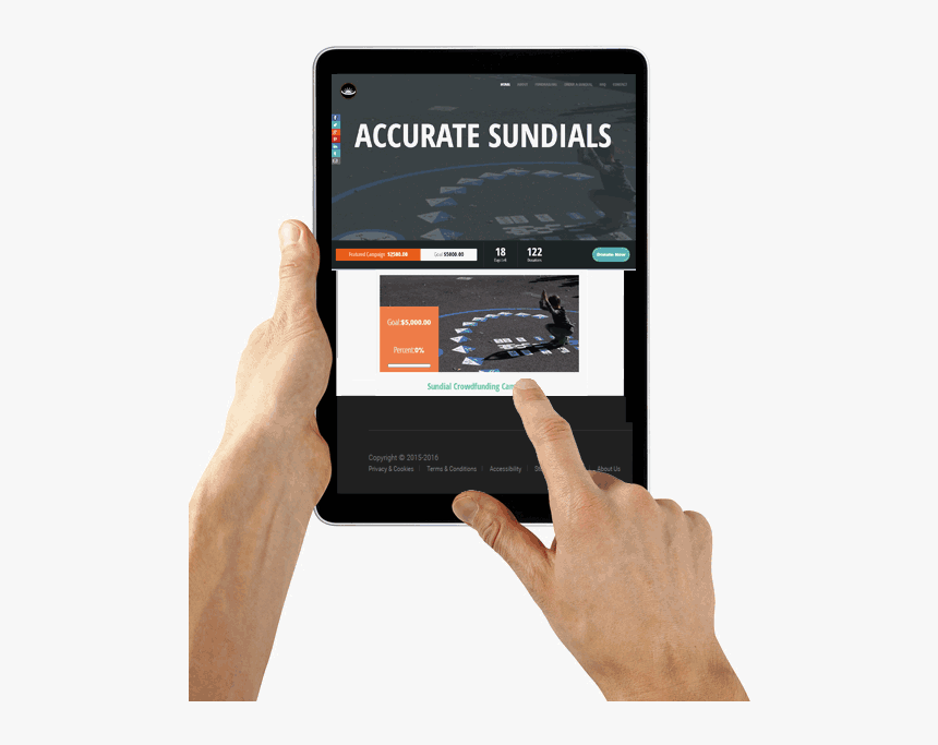 Sundials Tablet Layers - Mobile Device, HD Png Download, Free Download