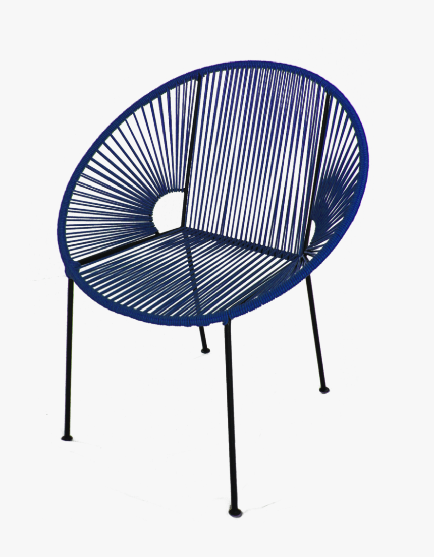 Silla Azul Rey Tipo Acapulco - Silla Acapulco Verde, HD Png Download, Free Download