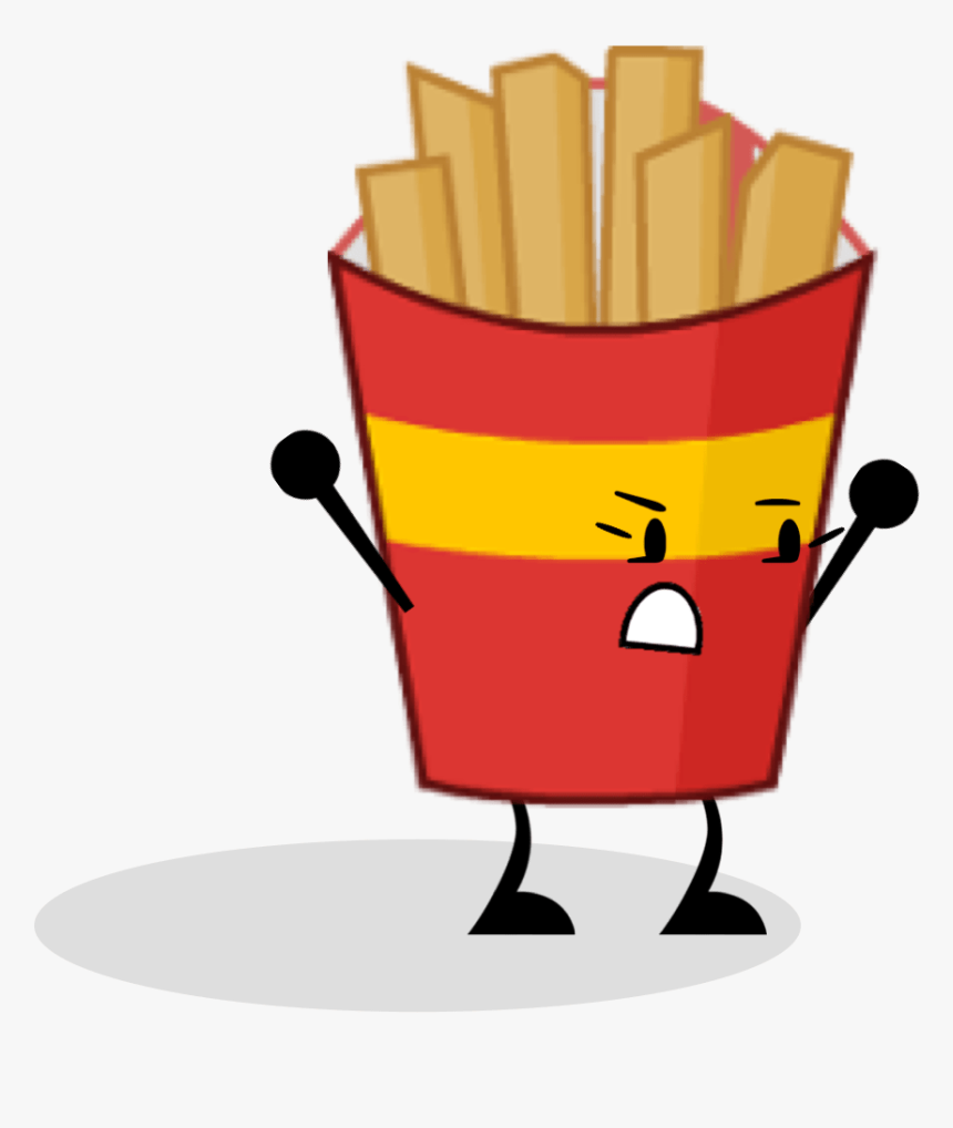 Battle Dream Island Fries - Bfdi Fries, HD Png Download, Free Download