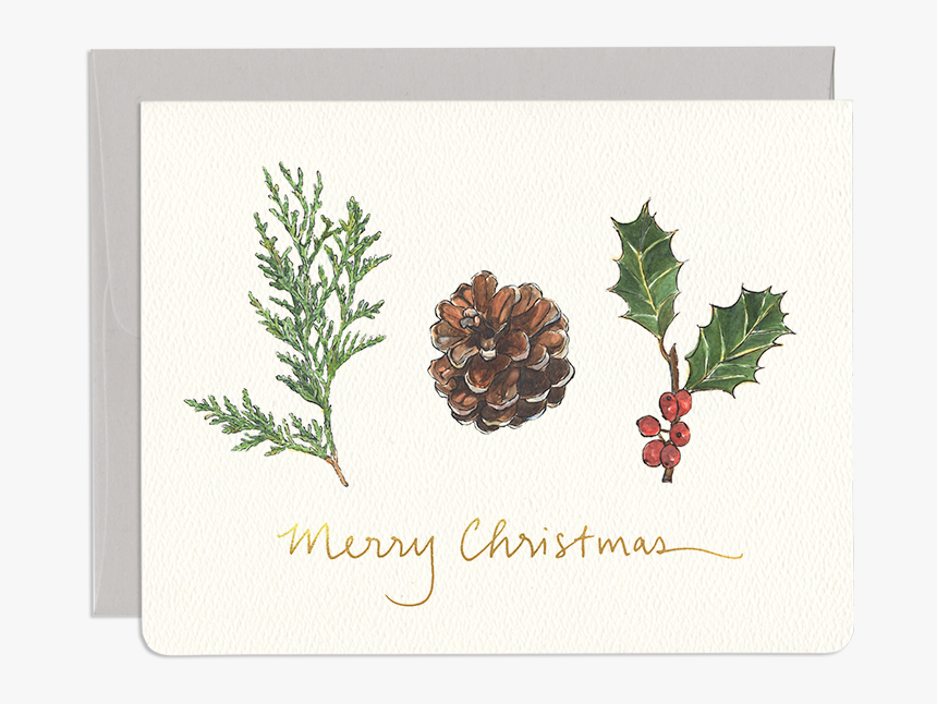 Christmas Joy Card - Cross-stitch, HD Png Download, Free Download