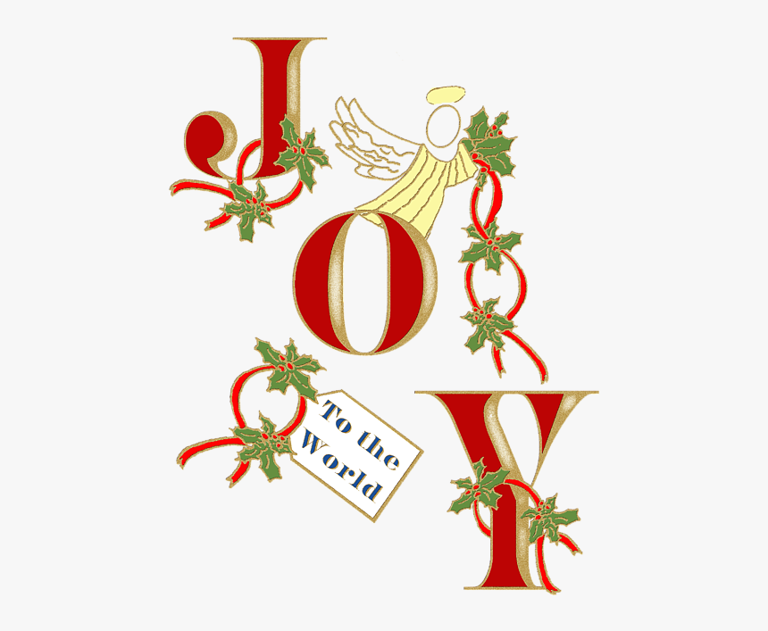 Christmas Joy Clip Art, HD Png Download, Free Download