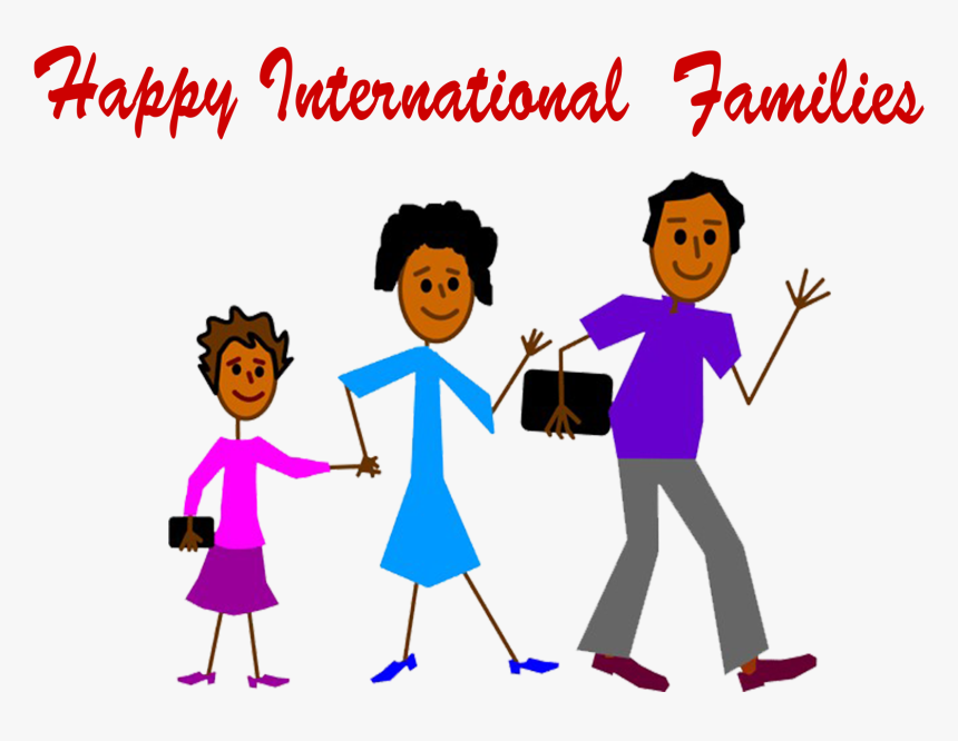 Happy International Day Of Families Png Free Pic - Mom And Dad Clip Art, Transparent Png, Free Download