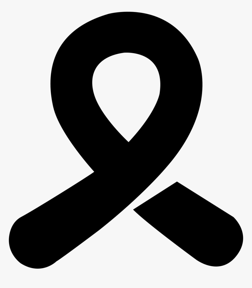 Symbolic Cancer Ribbon - Cancer Ribbon Icon, HD Png Download, Free Download