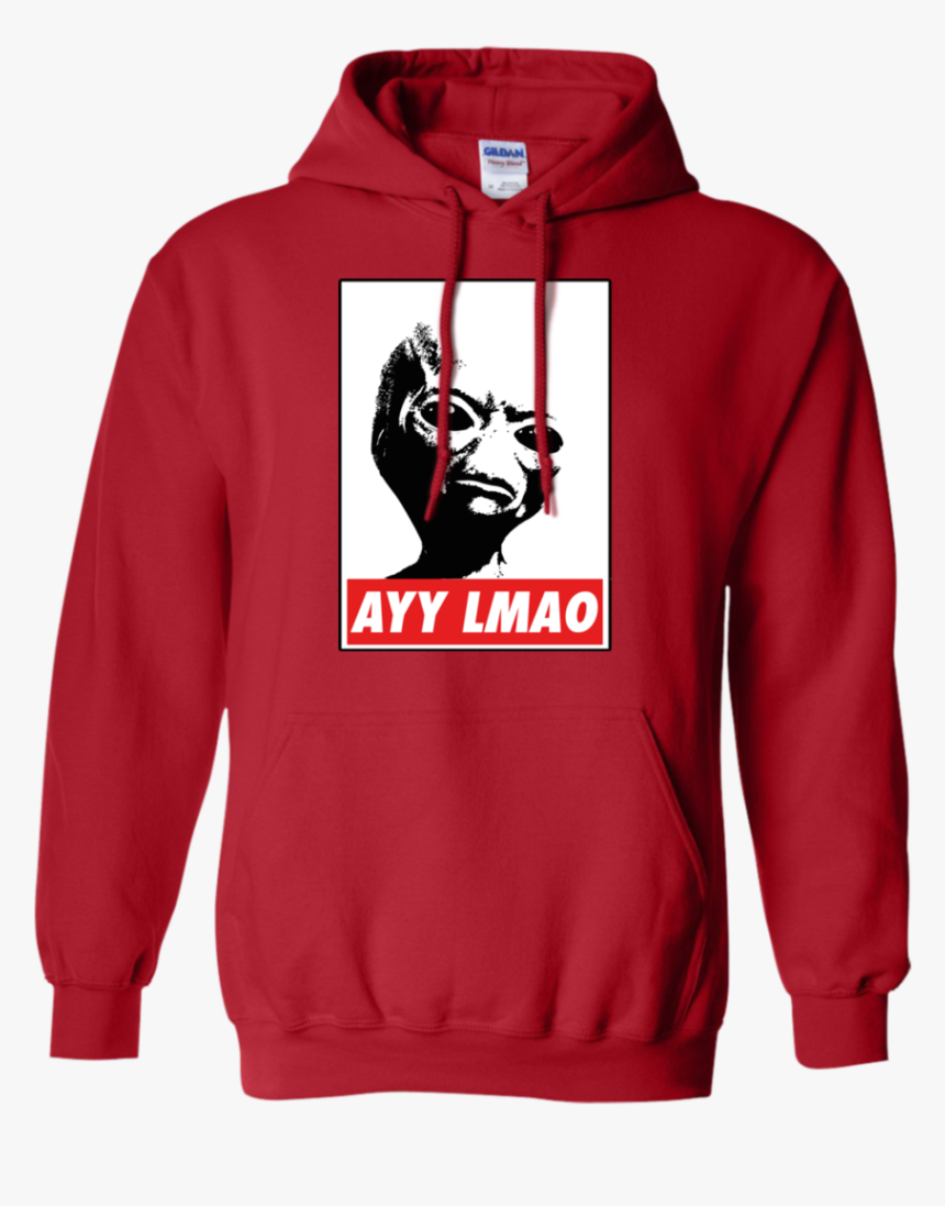 Ayy Lmao T Shirt & Hoodie - Red Vans Hoodie Png, Transparent Png, Free Download