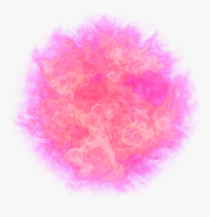 Fireball Fire Pink Red Ball Clouds - Circle, HD Png Download, Free Download