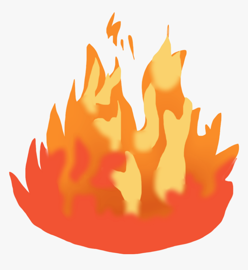 Fire Clipart Animated - Animated Cartoon Fire Png, Transparent Png, Free Download