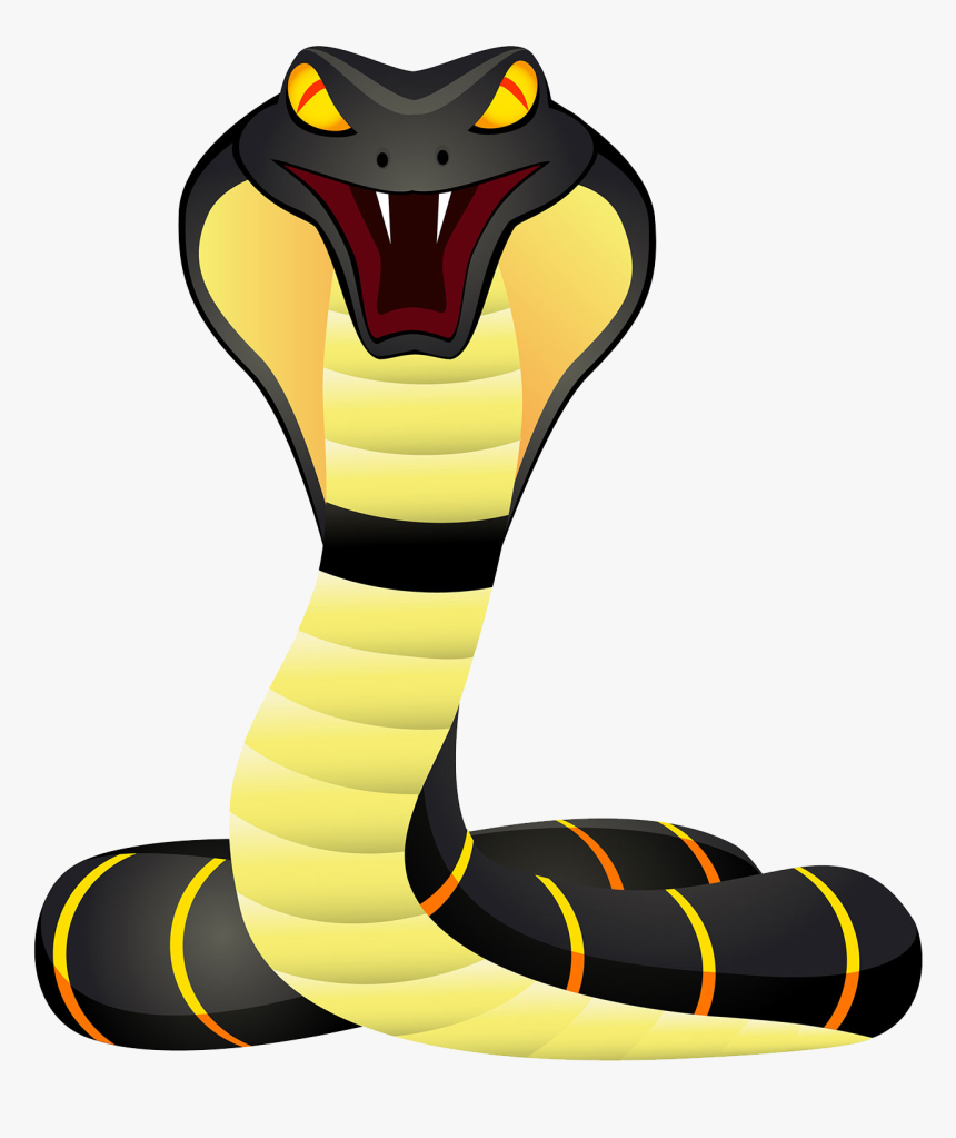 Cobra Png - King Cobra Snake Cartoon, Transparent Png, Free Download
