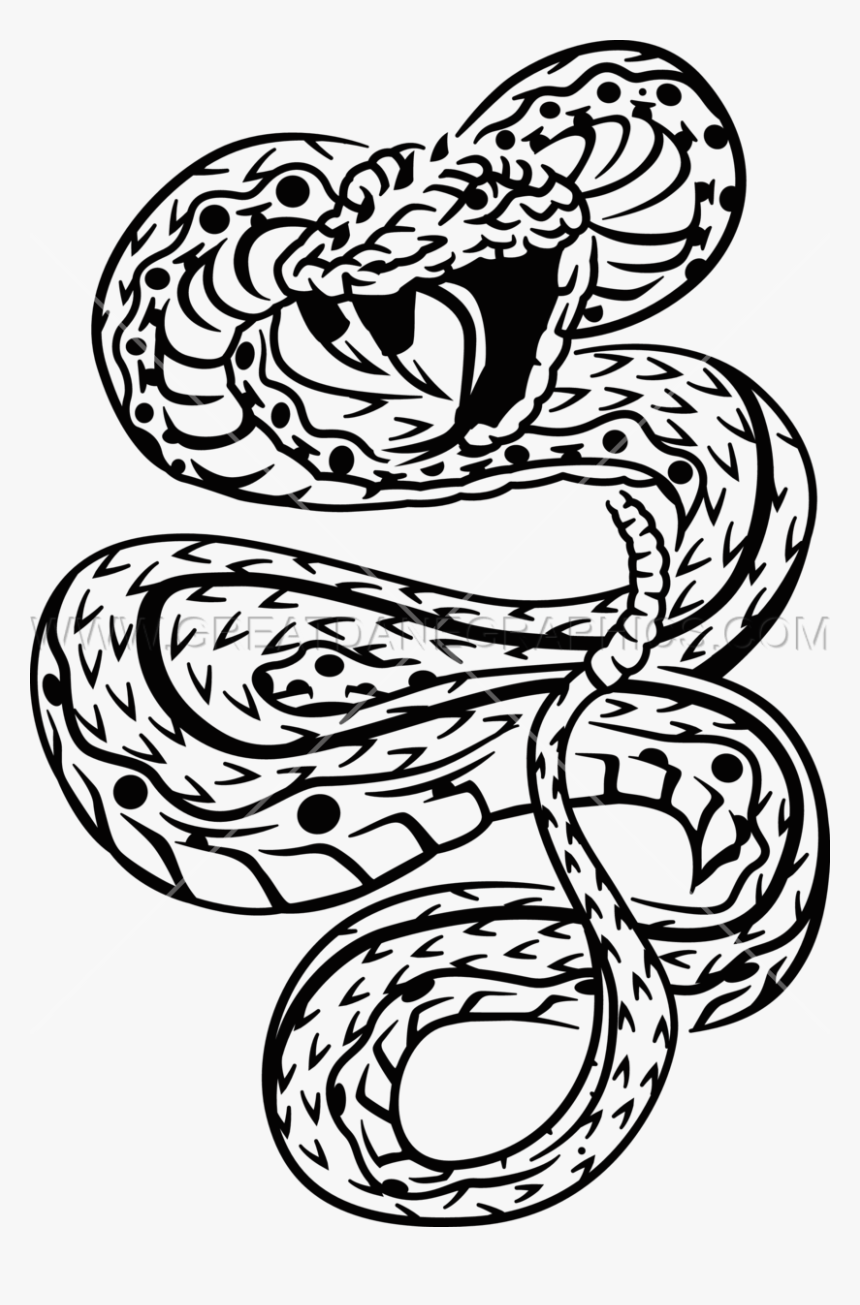 Rose Clipart Snake - Transparent Snake Tattoo Png, Png Download, Free Download