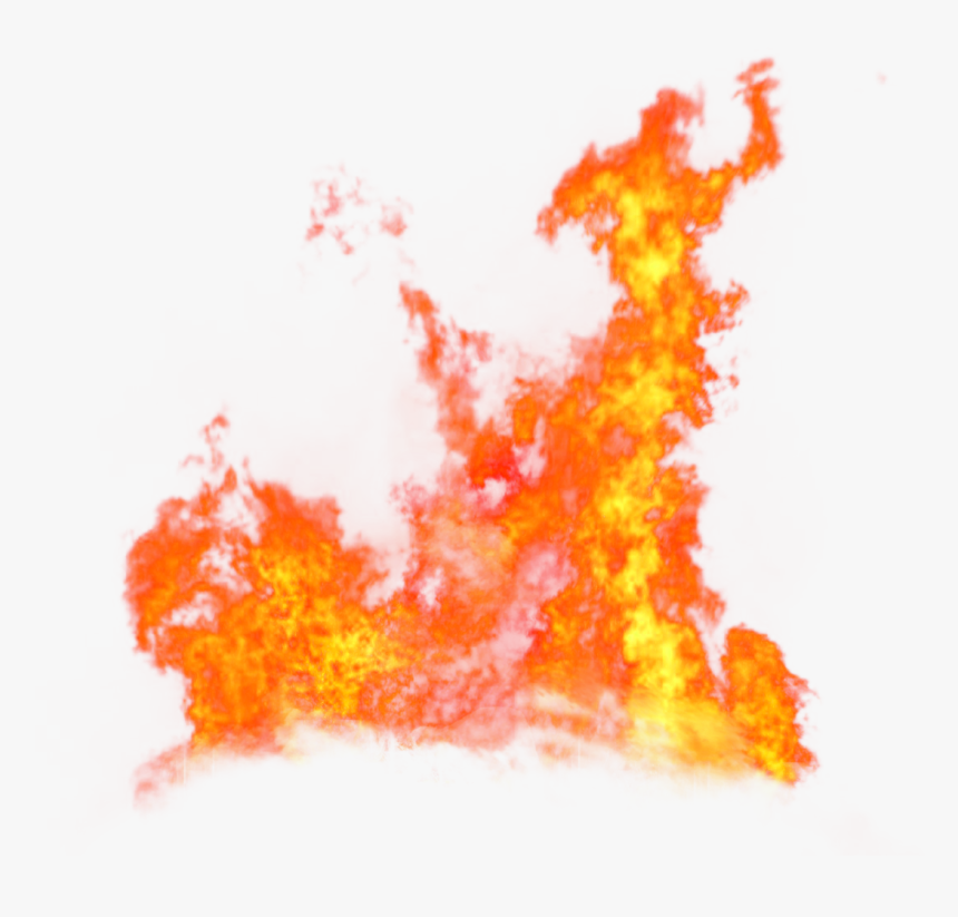 Clip Art Editando Photoshop - Transparent Background Fire Effect Png, Png Download, Free Download