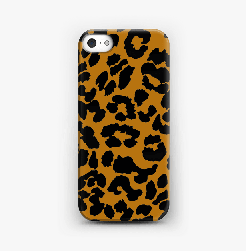 Leopard Print Case Iphone 5/5s - Iphone Case Png Leopard, Transparent Png, Free Download