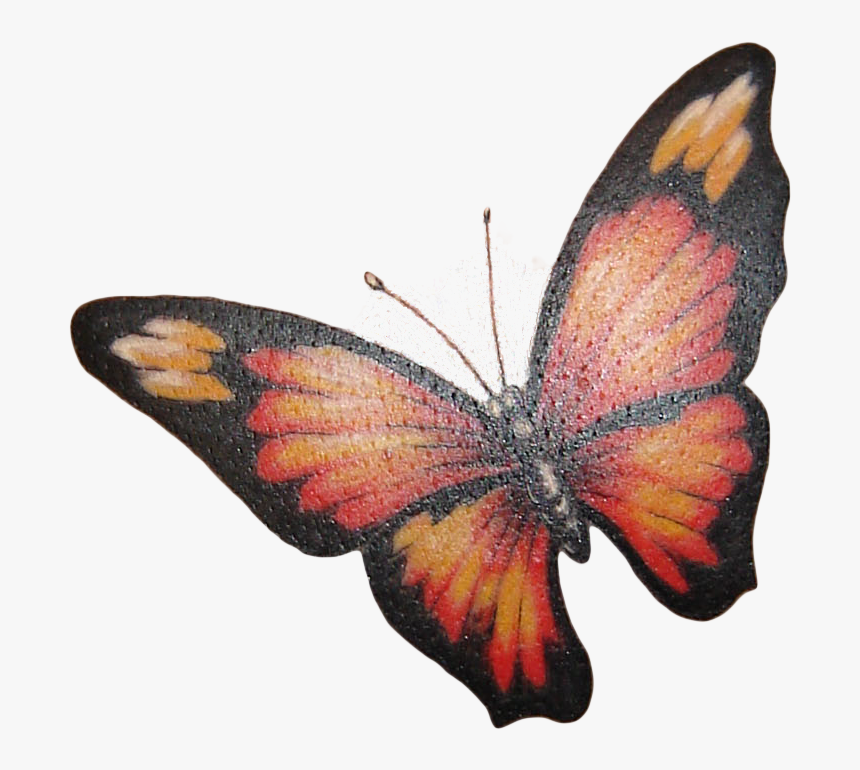 Butterfly Tattoo Png Image - Butterfly Tattoos, Transparent Png, Free Download