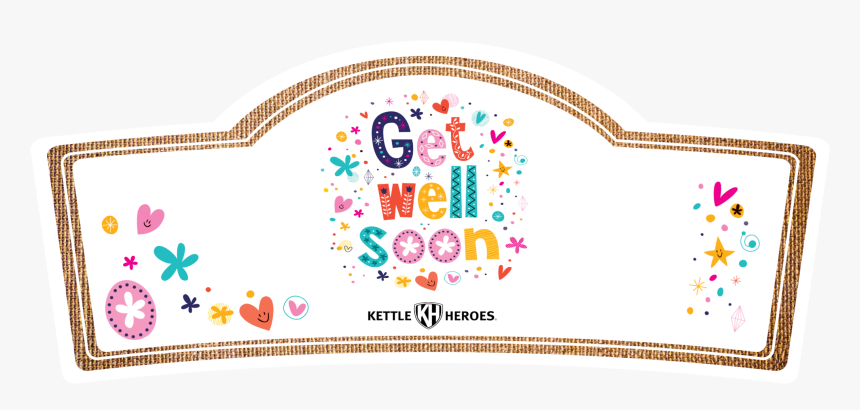 Get Well Soon Free Png Image - Happy Fathers Day Label, Transparent Png, Free Download