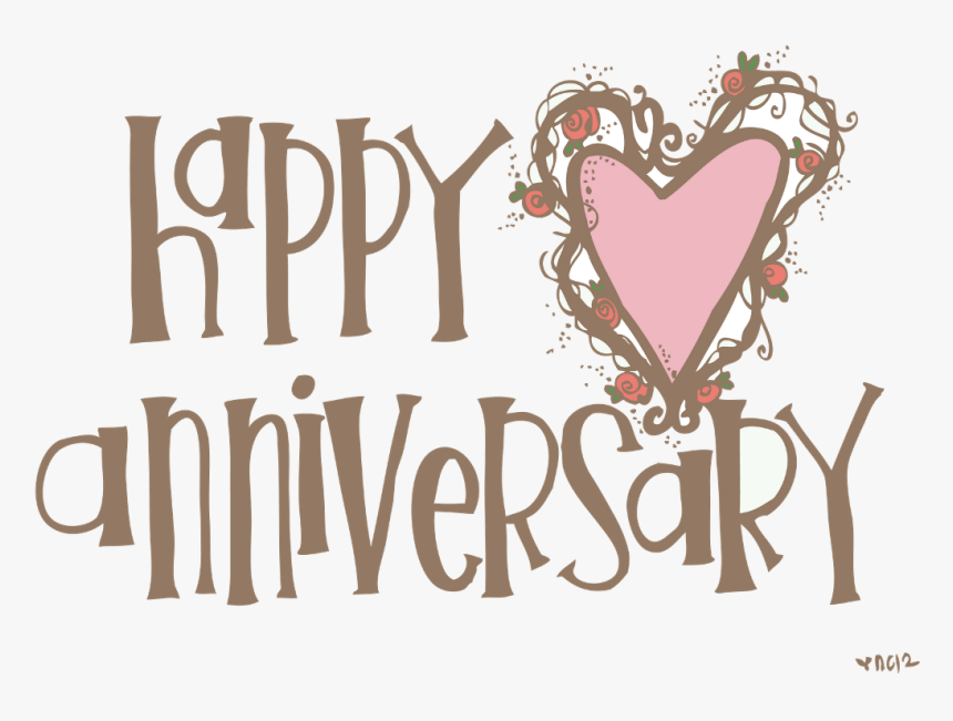 Year Anniversary Clip Art - Happy Anniversary Clipart, HD Png Download, Free Download