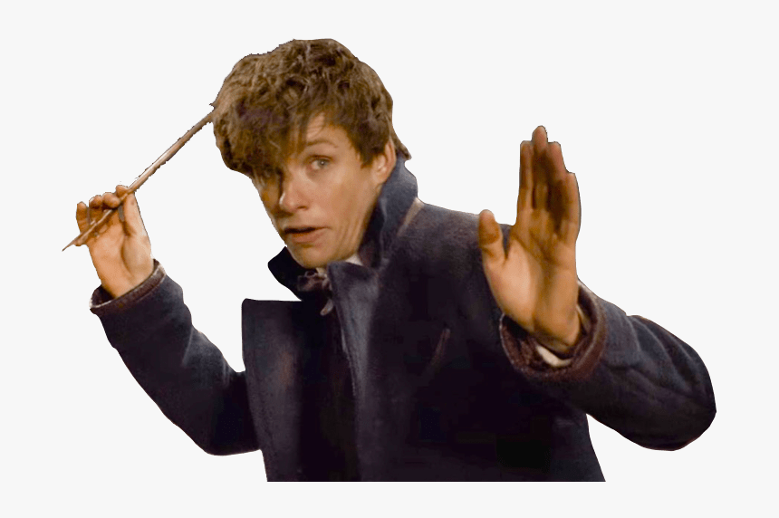 Newt Scamander Magic Wand - Fantastic Beasts Main Character, HD Png Download, Free Download