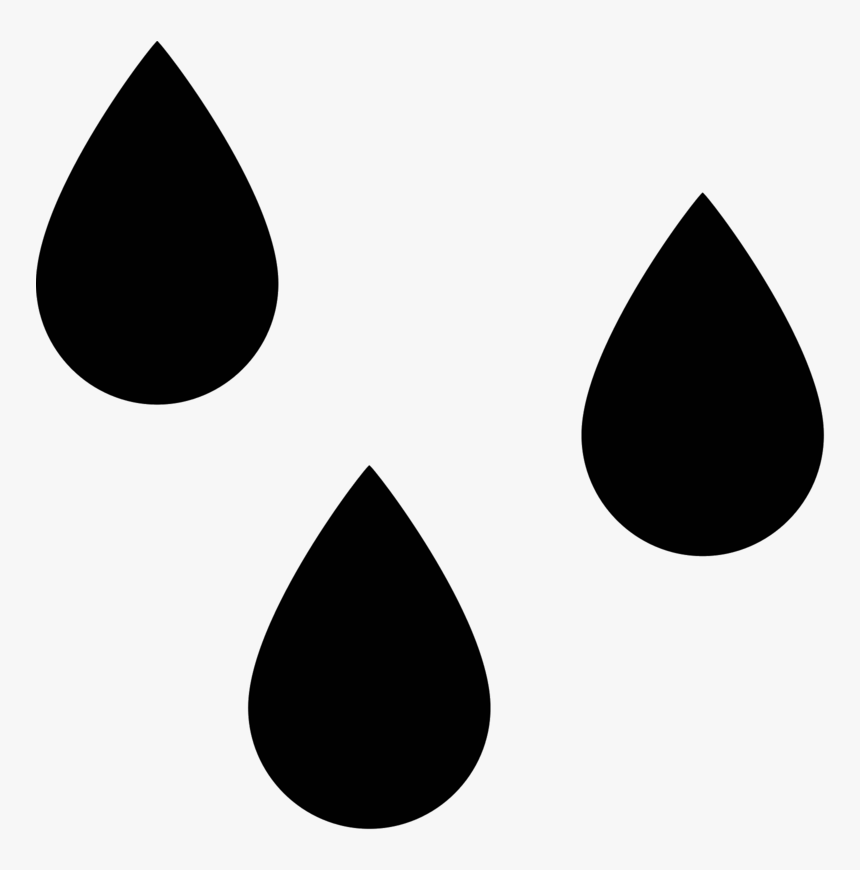 water drop clipart black