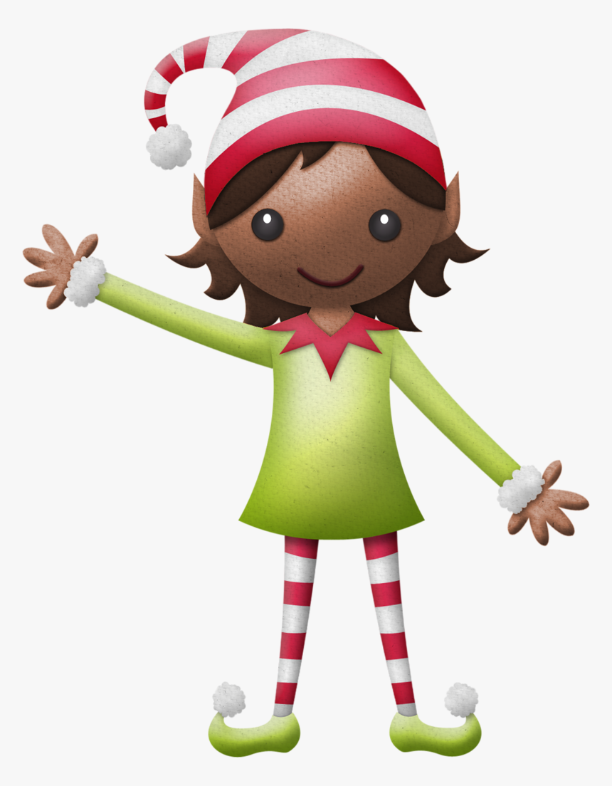 Elfen Clipart Elves - Hola Lindo Dia Para Ti, HD Png Download, Free Download