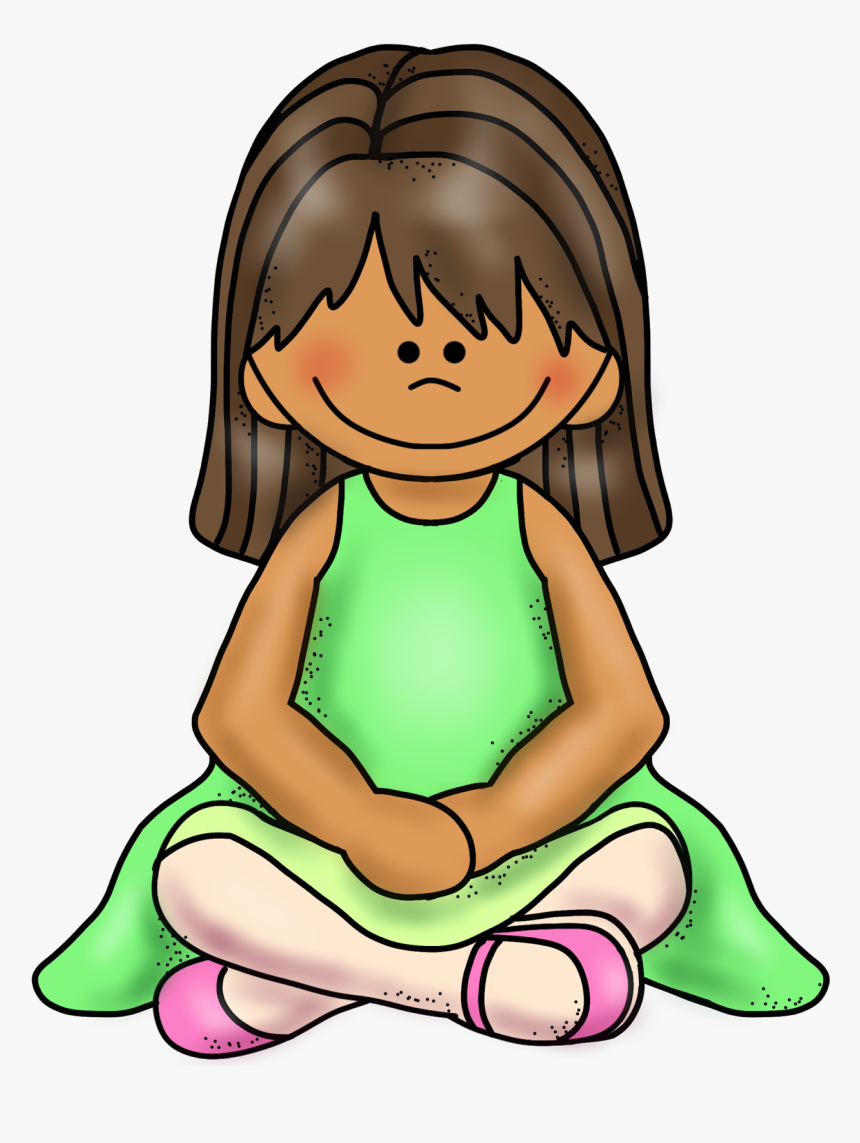 Sitting Criss Cross Clipart, HD Png Download, Free Download