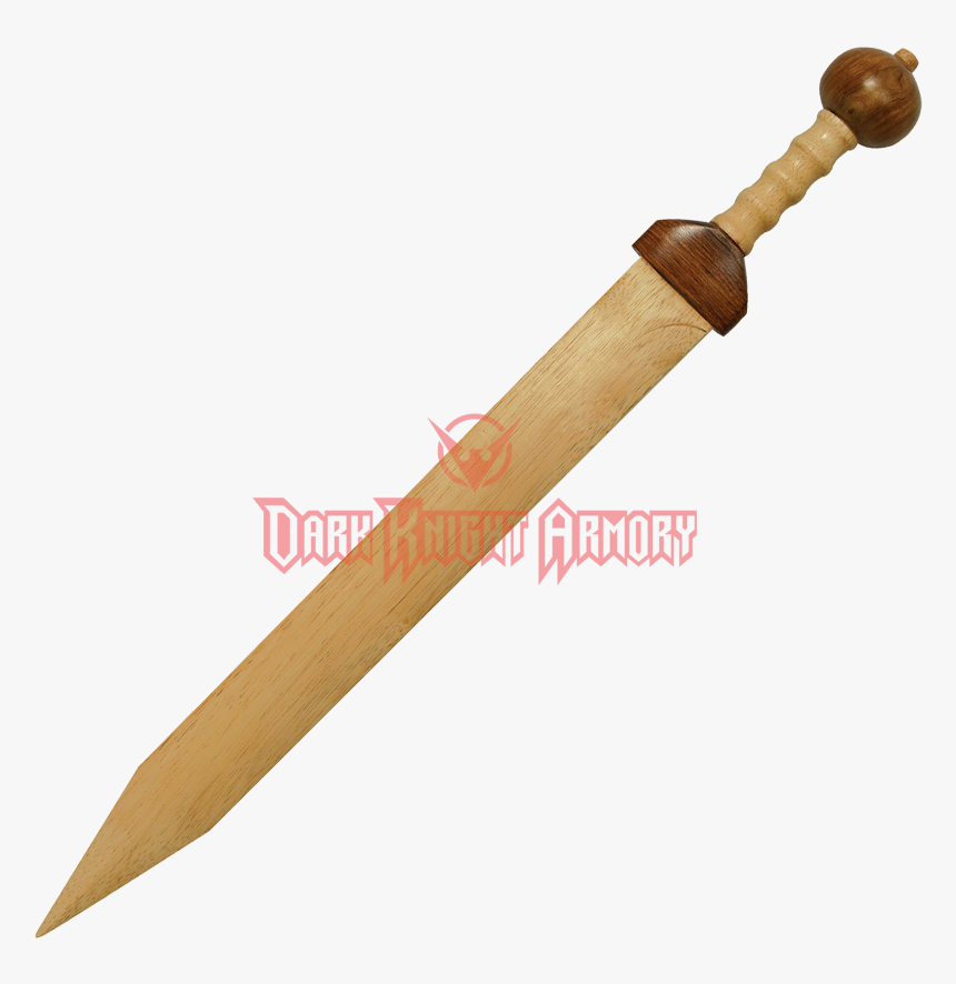 Wooden Sword Png - Wooden Gladius, Transparent Png, Free Download