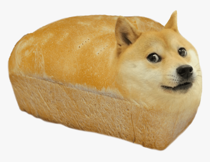 Doge Head Png - Doge Bread, Transparent Png, Free Download