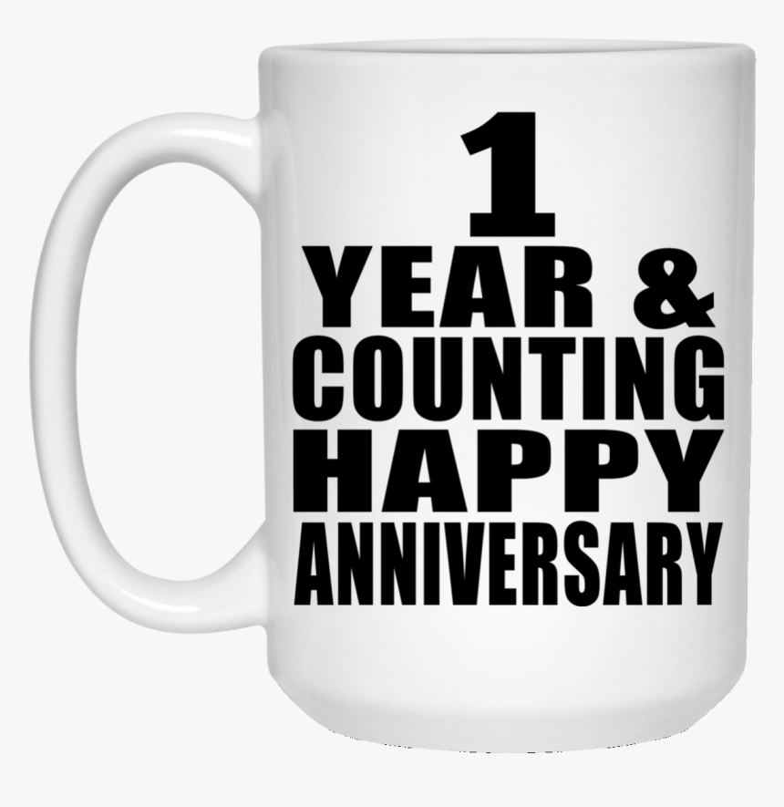 Transparent 1st Anniversary Png - Mug, Png Download, Free Download