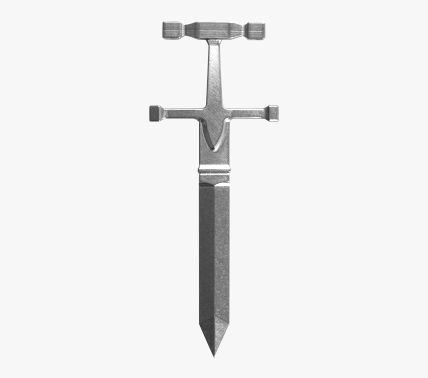 Freedom Soldiers Cross Swords Edc Titanium Necklace - Melee Weapon, HD Png Download, Free Download