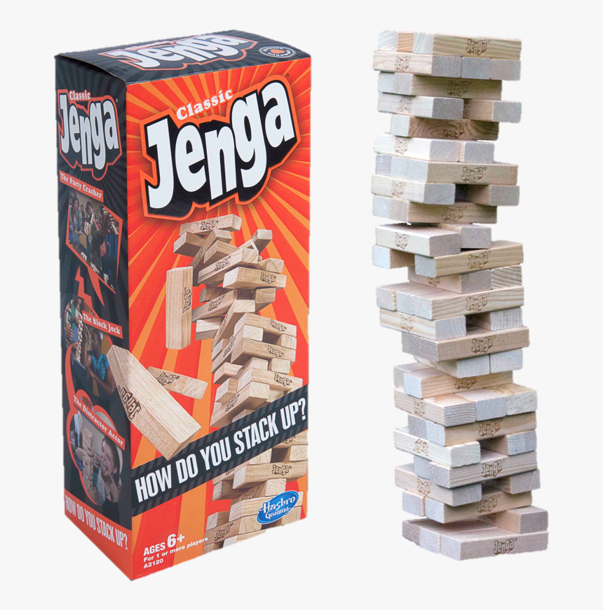 Board Game Box - Jenga Blocks Price Toy Kingdom, HD Png Download, Free Download