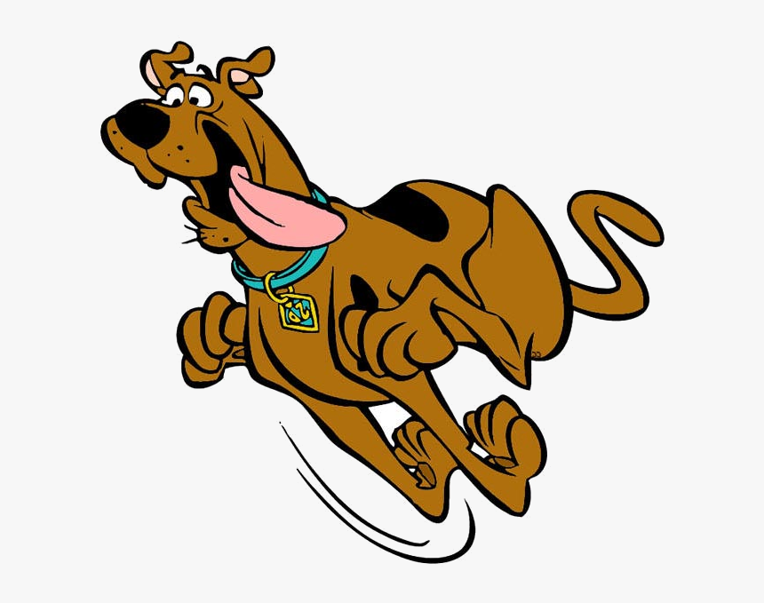 Scooby Doo Clipart Running Free Cliparts Transparent - Scooby Doo Running Png, Png Download, Free Download