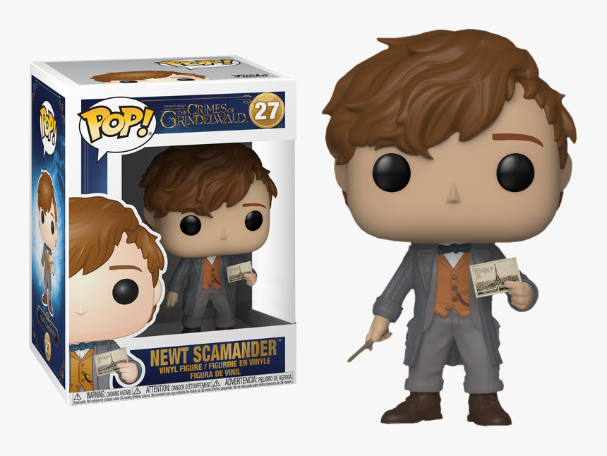 Newt Scamander Funko, HD Png Download, Free Download