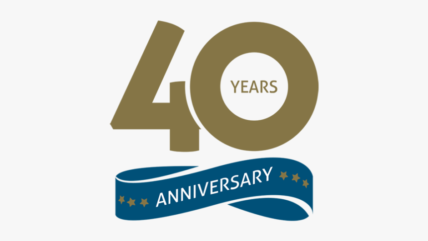 40th Anniversary Logo Png, Transparent Png - kindpng.