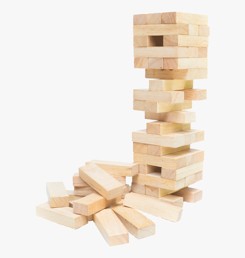 Identity Begins To Crumble - Transparent Jenga Png, Png Download, Free Download