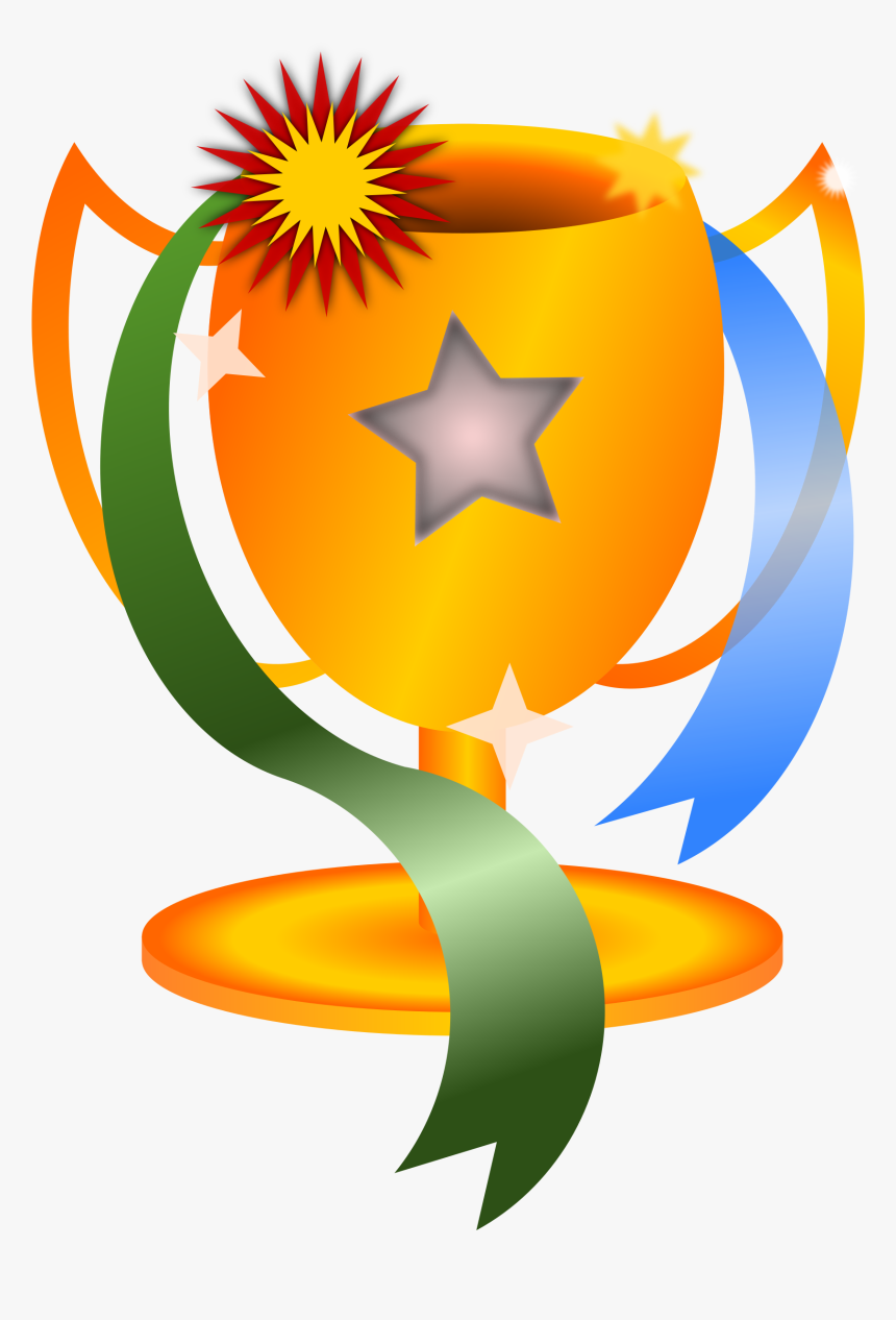 Star Clip Art Clipart Trophy - Recognition Cliparts, HD Png Download, Free Download