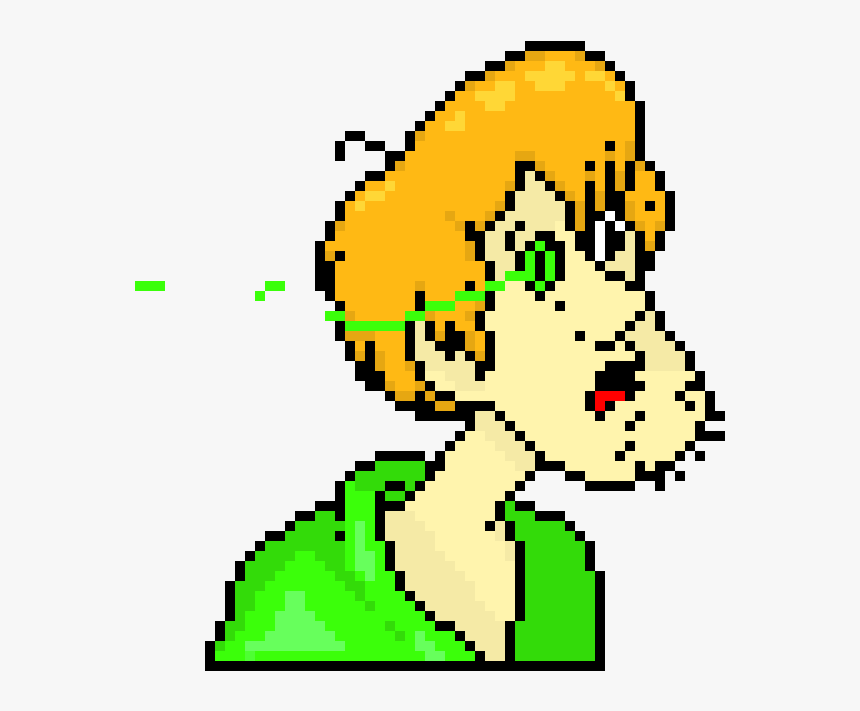 Minecraft Shaggy Pixel Art, HD Png Download, Free Download