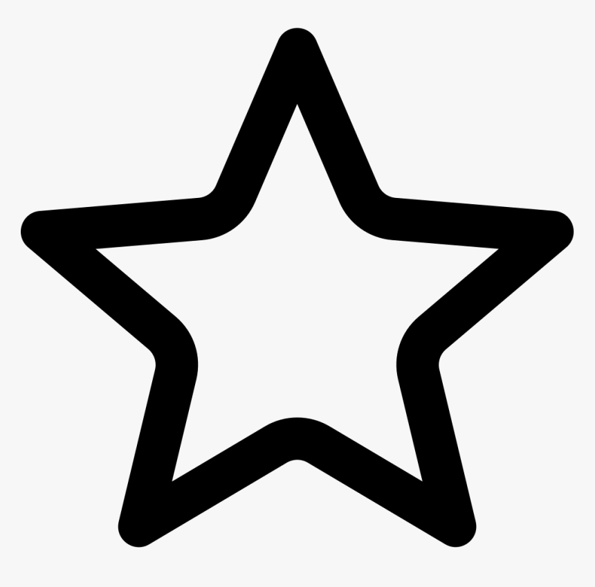 Shape Stars Clipart , Png Download - Outline Of Star Shape, Transparent Png, Free Download