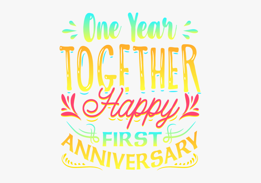 One Year Anniversary, HD Png Download, Free Download